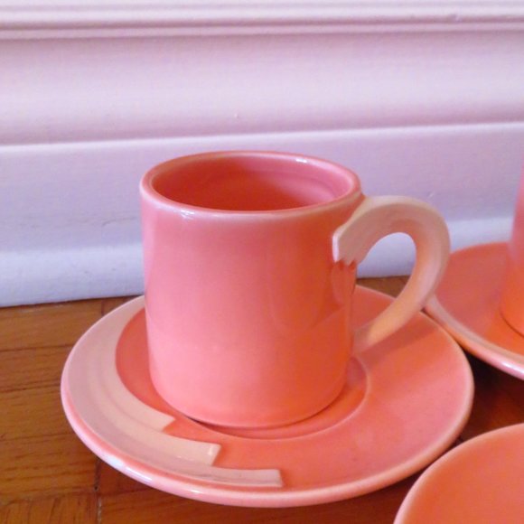 1980's Vintage - Fujimori by Kato Kogei - SOCIETY - 6 Pieces - Tea cup/saucer - Picture 3 of 8